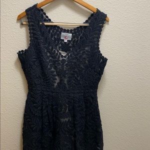 Yoana Baraschi black 100% silk dress